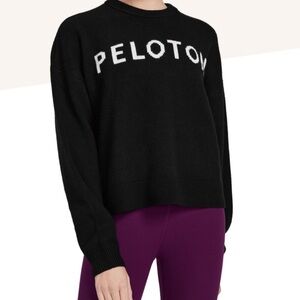 Peloton Intarsia Sweater Wool Cashmere Blend Women’s Large
